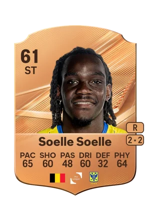 Soelle Soelle - 61 - Rare EA FC 27 card