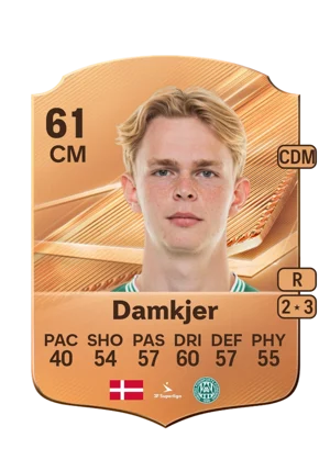 Damkjer - 61 - Rare EA FC 27 card