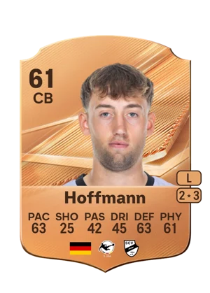 Hoffmann - 61 - Rare EA FC 27 card