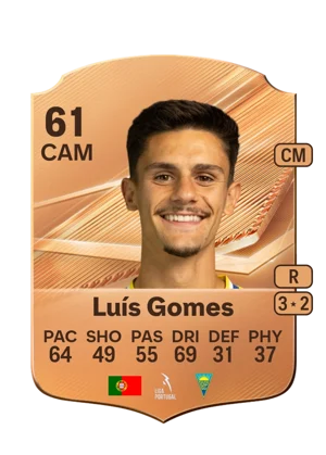 Luís Gomes - 61 - Rare EA FC 27 card