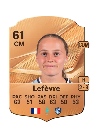 Lefèvre - 61 - Rare EA FC 27 card