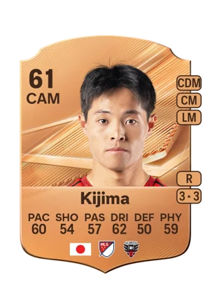 Kijima - 61 - Rare EA FC 27 card