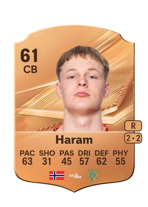 Haram - 61 - Rare EA FC 27 card
