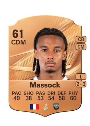 Massock - 61 - Rare EA FC 27 card
