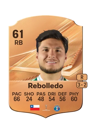 Rebolledo - 61 - Rare EA FC 27 card
