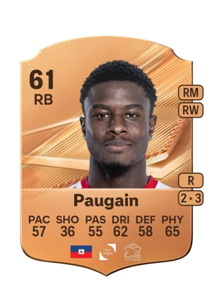 Paugain - 61 - Rare EA FC 27 card