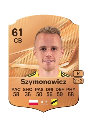 Szymonowicz - 61 - Rare EA FC 27 card
