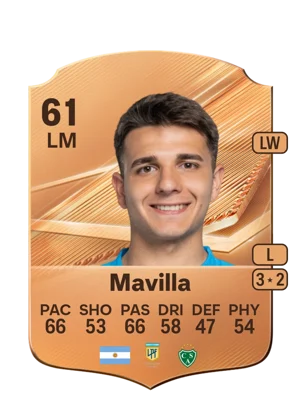 Mavilla - 61 - Rare EA FC 27 card