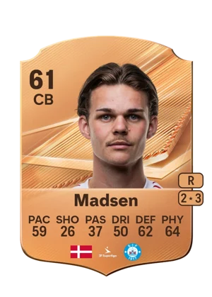 Madsen - 61 - Rare EA FC 27 card