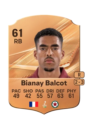 Bianay Balcot - 61 - Rare EA FC 27 card
