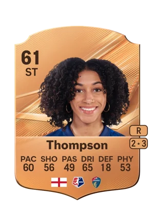 Thompson - 61 - Rare EA FC 27 card