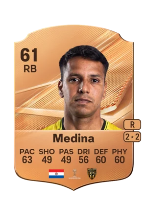 Medina - 61 - Rare EA FC 27 card
