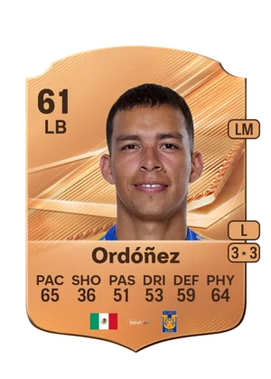 Ordóñez - 61 - Rare EA FC 27 card