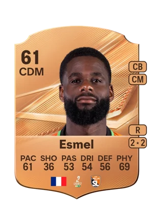 Esmel - 61 - Rare EA FC 27 card