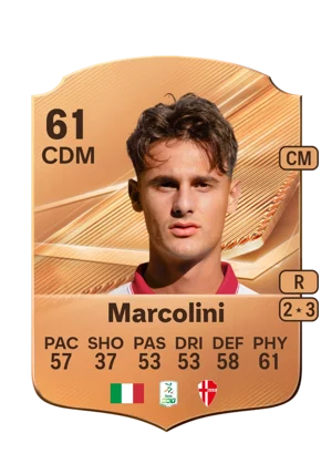 Marcolini - 61 - Rare EA FC 27 card