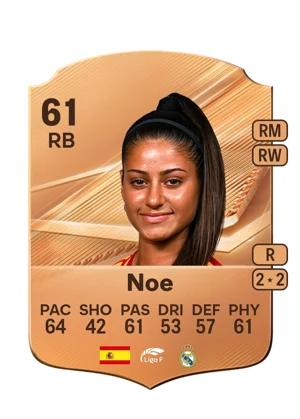 Noe - 61 - Rare EA FC 27 card