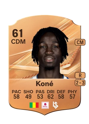 Koné - 61 - Rare EA FC 27 card