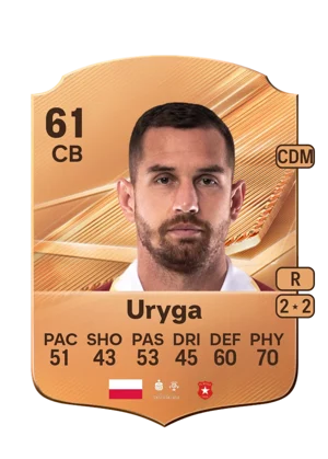 Uryga - 61 - Rare EA FC 27 card
