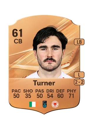 Turner - 61 - Rare EA FC 27 card