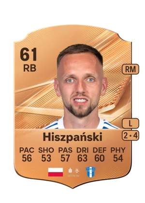 Hiszpański - 61 - Rare EA FC 27 card