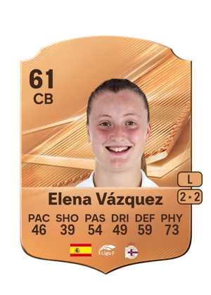 Elena Vázquez - 61 - Rare EA FC 27 card