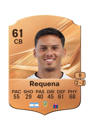 Requena - 61 - Rare EA FC 27 card
