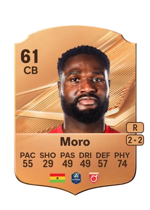 Moro - 61 - Rare EA FC 27 card