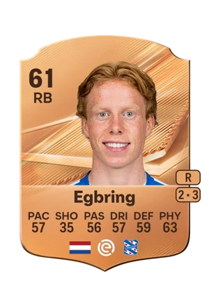Egbring - 61 - Rare EA FC 27 card