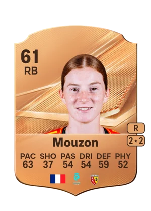 Mouzon - 61 - Rare EA FC 27 card