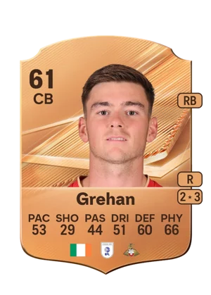Grehan - 61 - Rare EA FC 27 card