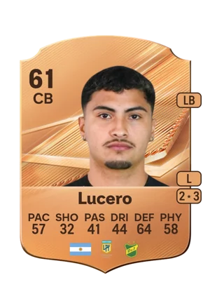 Lucero - 61 - Rare EA FC 27 card