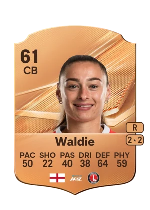 Waldie - 61 - Rare EA FC 27 card
