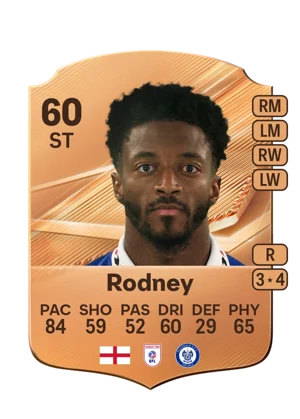 Rodney - 60 - Rare EA FC 27 card