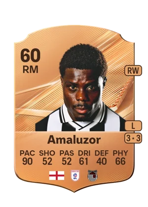 Amaluzor - 60 - Rare EA FC 27 card