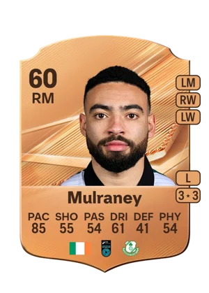 Mulraney - 60 - Rare EA FC 27 card