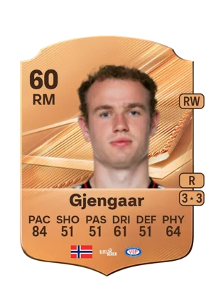 Gjengaar - 60 - Rare EA FC 27 card