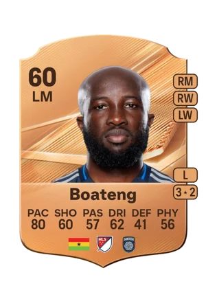 Boateng - 60 - Rare EA FC 27 card