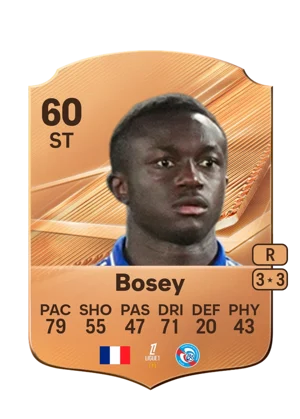 Bosey - 60 - Rare EA FC 27 card