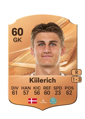 Kiilerich - 60 - Rare EA FC 27 card
