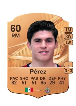 Pérez - 60 - Rare EA FC 27 card