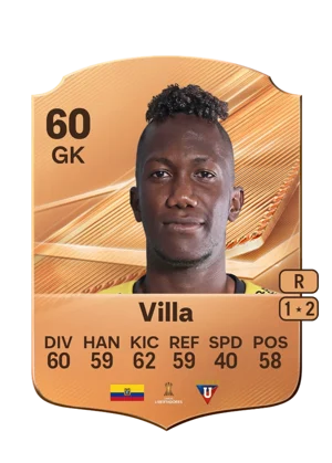 Villa - 60 - Rare EA FC 27 card