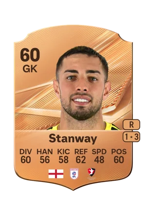 Stanway - 60 - Rare EA FC 27 card