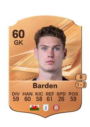Barden - 60 - Rare EA FC 27 card