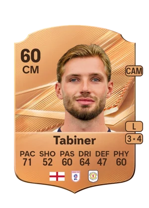 Tabiner - 60 - Rare EA FC 27 card