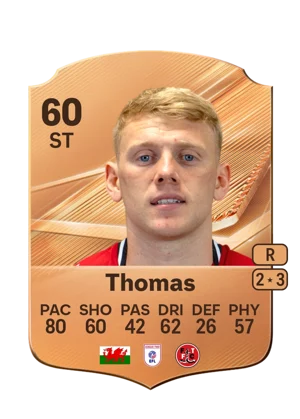 Thomas - 60 - Rare EA FC 27 card