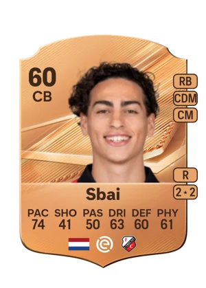 Sbai - 60 - Rare EA FC 27 card