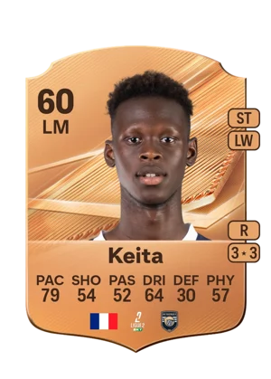 Keita - 60 - Rare EA FC 27 card