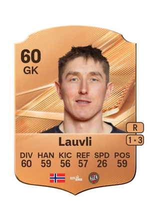 Lauvli - 60 - Rare EA FC 27 card