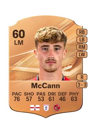 McCann - 60 - Rare EA FC 27 card