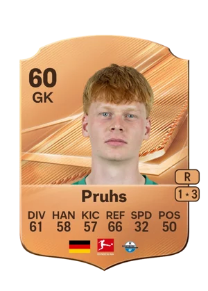 Pruhs - 60 - Rare EA FC 27 card